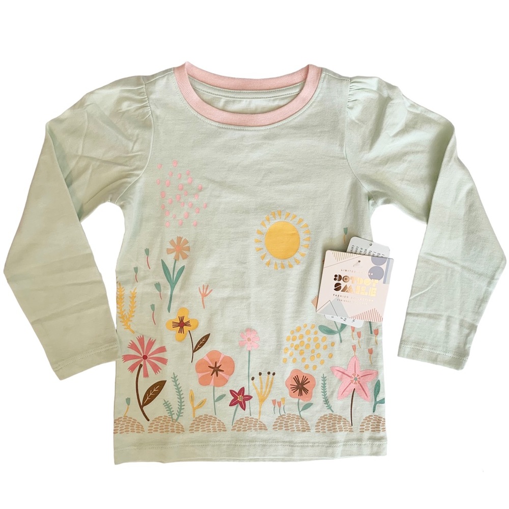 DotDotSmile long sleeve crewneck shirt size 3/4